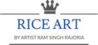 RiceArt by Artist Ram Singh Rajoria Logo